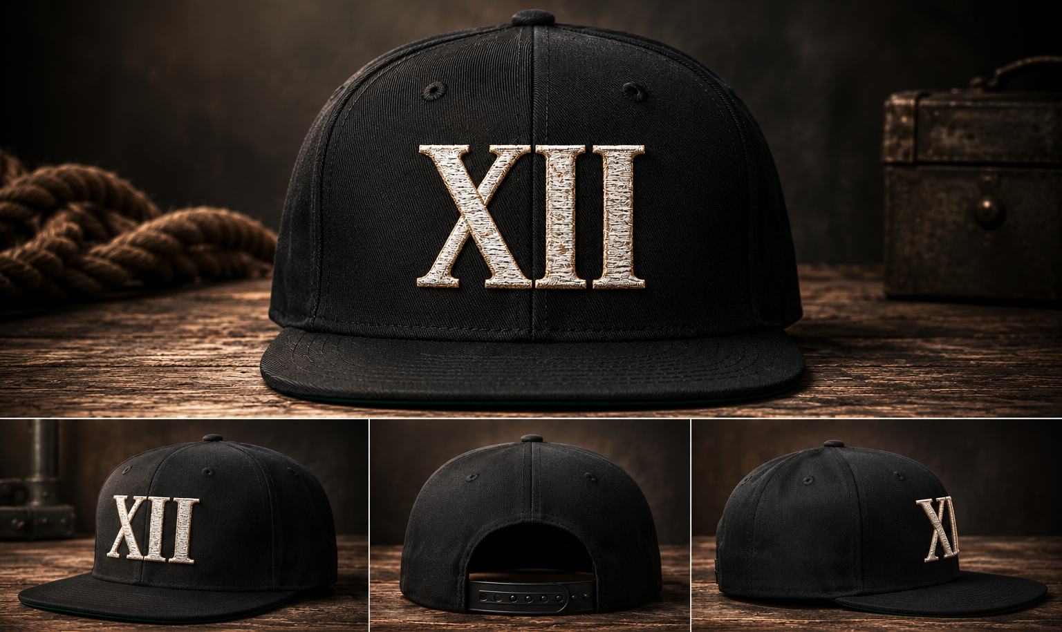 XII Flat Bill Cap – Signature Edition